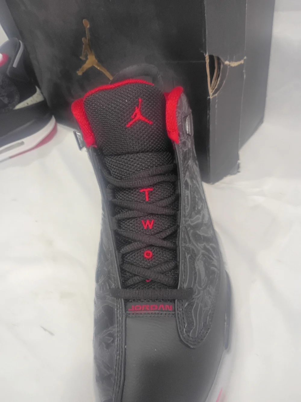 Jordan Dub Zero Shoe Box - Black/Gold